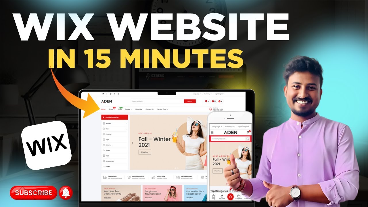 Want to Create a Website in MINUTES? Wix Tutorial for Beginners - YouTube