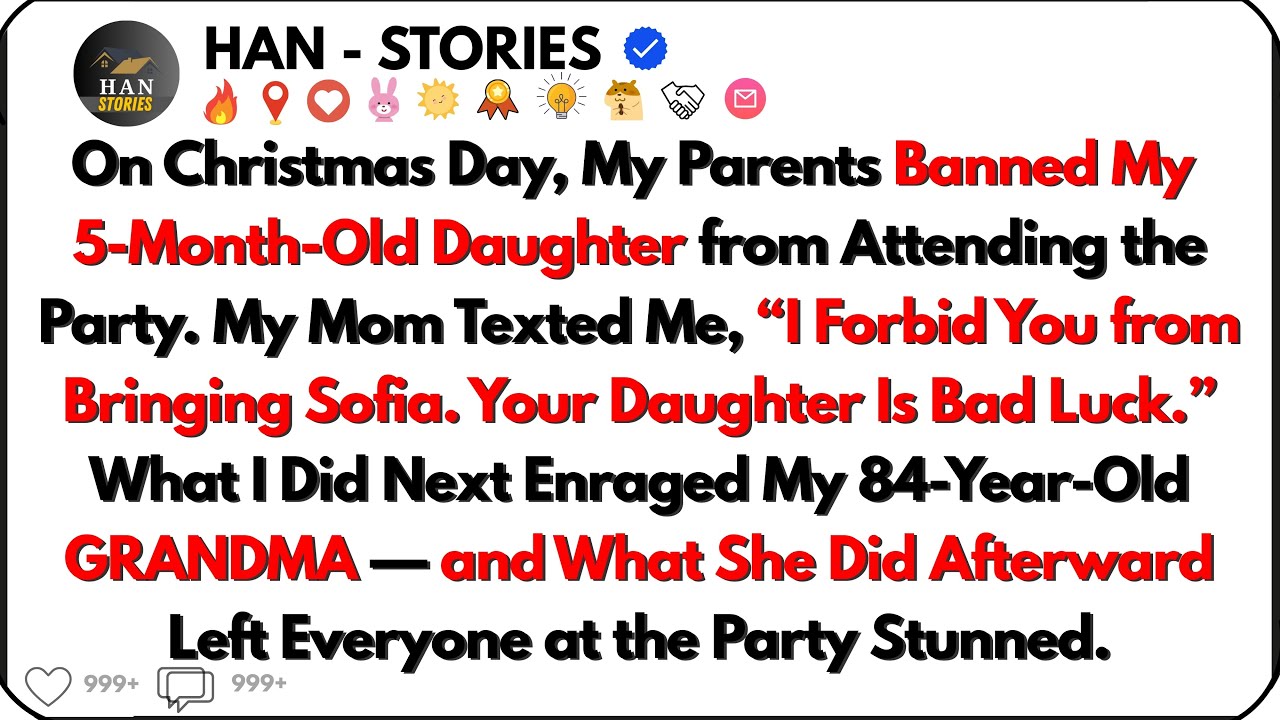 My Parents Banned My 5-Month-Old Daughter from the Party — My GRANDMA Changed Everything