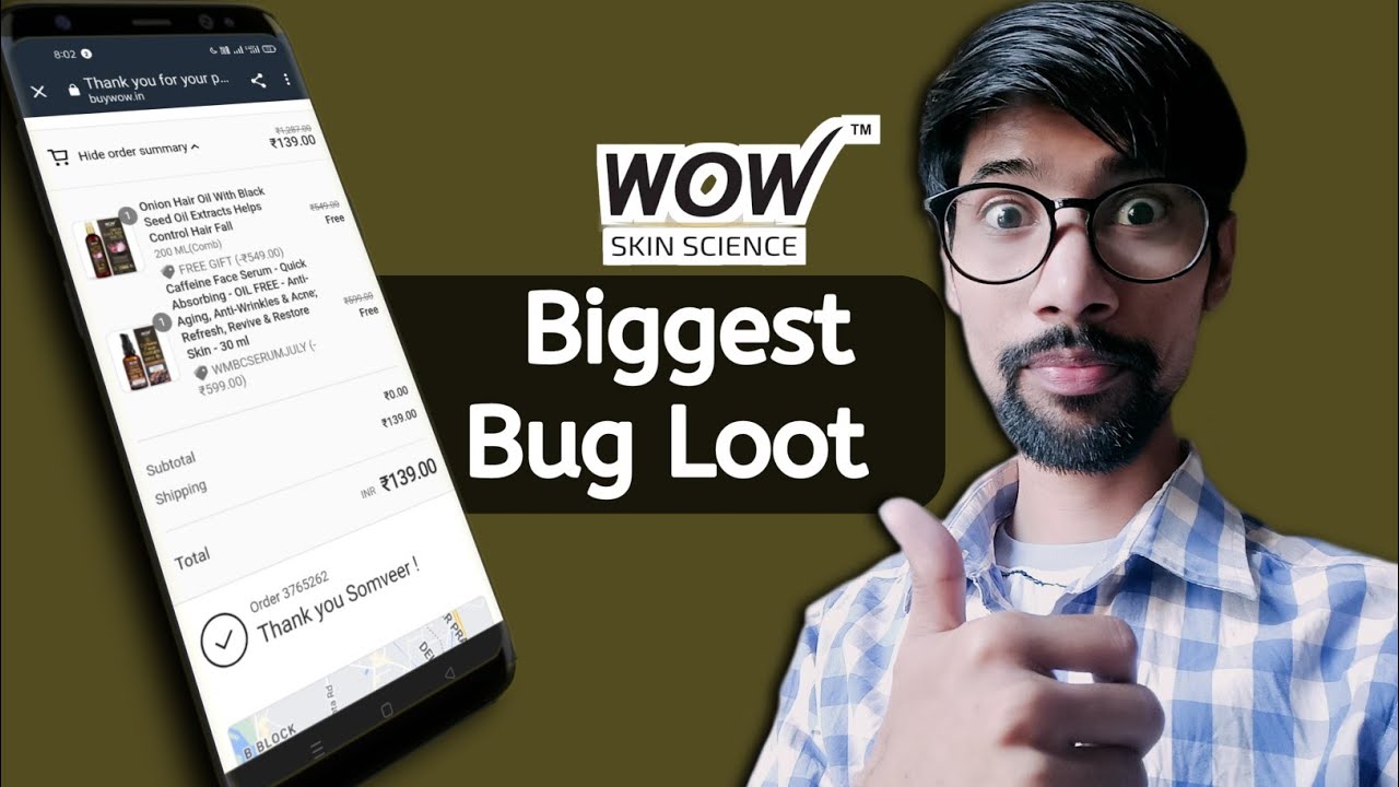 Wow Skin Science Bug Loot | Wow Free Shopping Biggest Loot | Tech so |