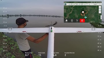 Arduplane GUIDED To Follow ME - Test