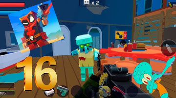 Pixel Combat - Walkthrough Part 16/RPD Machine Gun/New Location Krusty Zomb