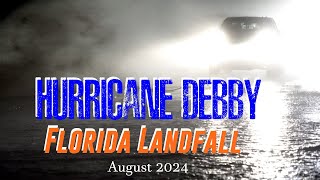Hurricane Debby Florida Landfall August 2024