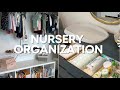 NURSERY ORGANIZATION IDEAS & HACKS! | DRESSER + CLOSET TOUR | twin edition