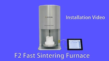 Zotion F2 Fast Sintering Furnace Installation Video