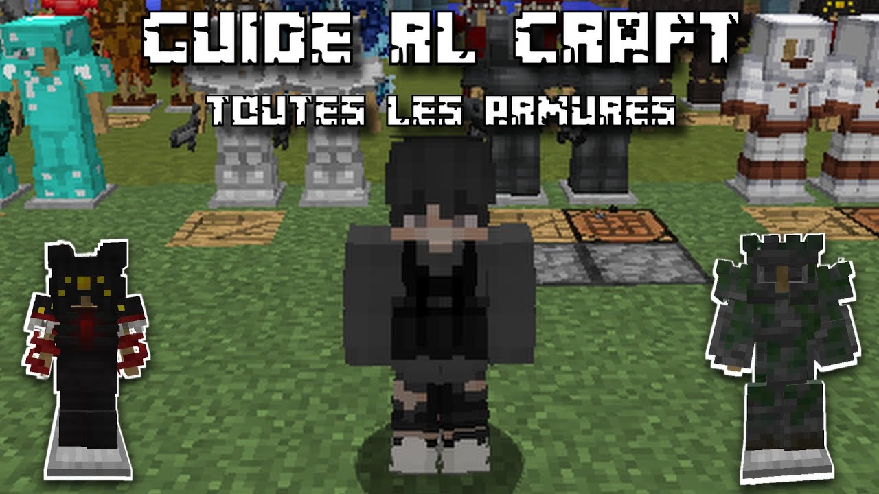 Toutes Les Armures, Guide RLCraft 2.9.3 [FR] - YouTube