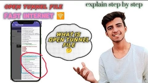 How to create Open tunnel config file: step by step| use free internet 🙂