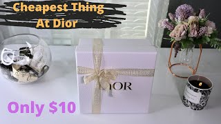 I bought the cheapest thing on Dior | It came with lots of free gifts