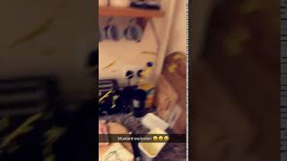 mustard explosion in the kitchen | CONTENTbible