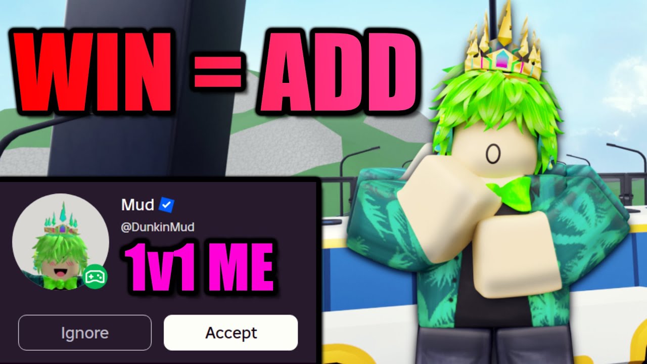 🔴WIN = FRIEND REQUEST... (Roblox Rivals Live) | @Nosniy pls 1v1 - YouTube