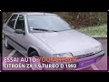 Test auto youngtimer  citron zx 19 turbo d 1993