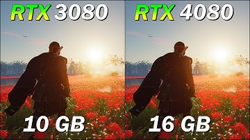 RTX 3080 VS RTX 4080 Test in 10 Games | 4K 1440p DLSS 4 Ray Tracing