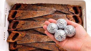 Don't throw away Rusty Tools! Try this trick no one tells you!😱