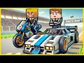 EFEKAN MOTOR YARIŞÇISI OLDU, ALPEREN ARABA! 😂 - Minecraft ZENGİN FAKİR HAYATI