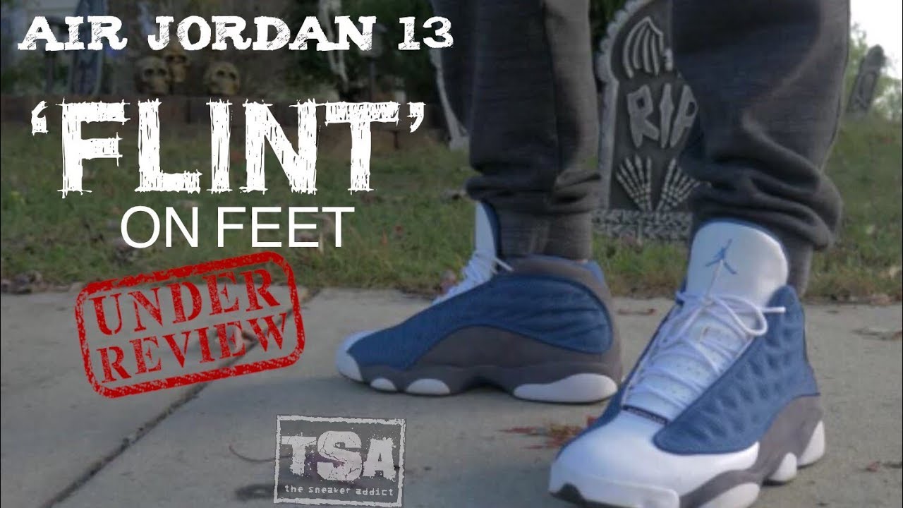 jordan flint 13 on feet