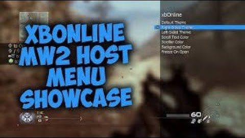 XbOnline On-Host menu (+ Links)