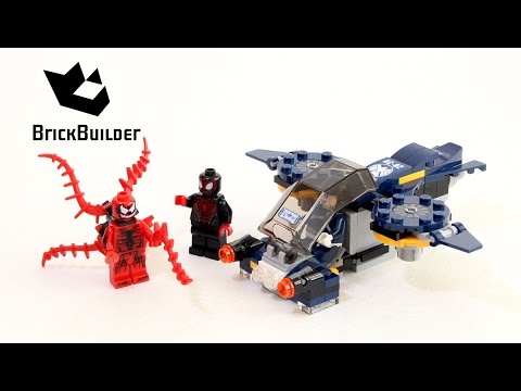 Lego Super Heroes 76036 Carnage’s SHIELD Sky Attack - Lego Speed Build