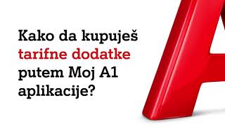 Kako da kupuješ tarifne dodatke putem Moj A1 aplikacije? screenshot 3