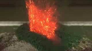 Chemical volcano