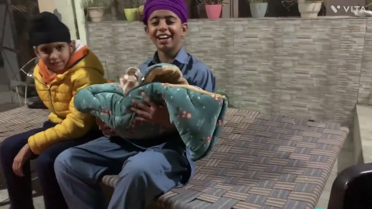 Khushnoor fun vlog in Lohri night 