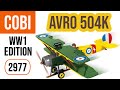 COBI 2977 AVRO 504K Fighter Plane World War 1 Collection Speed Build | Lego Competitor