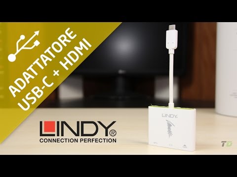 Lindy - Adattatore USB-C con HDMI - RECENSIONE [ITA]