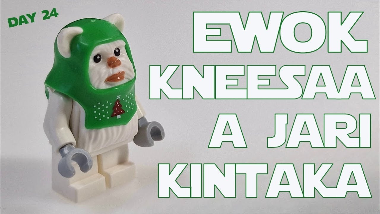 Kneesaaページ White Ewok - Day 24 Lego Star Wars Advent Calendar 2023 - Kneesaa