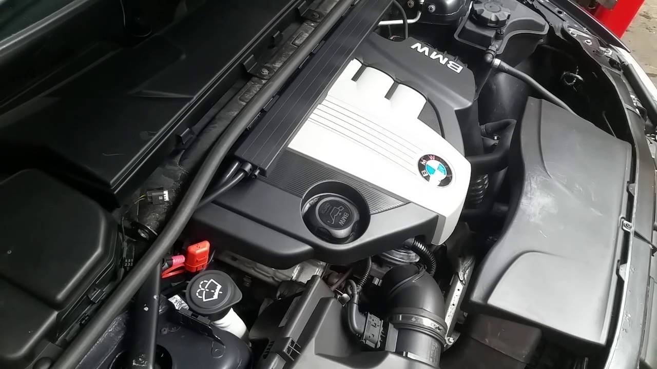BMW E90 320d N47 engine for sale YouTube