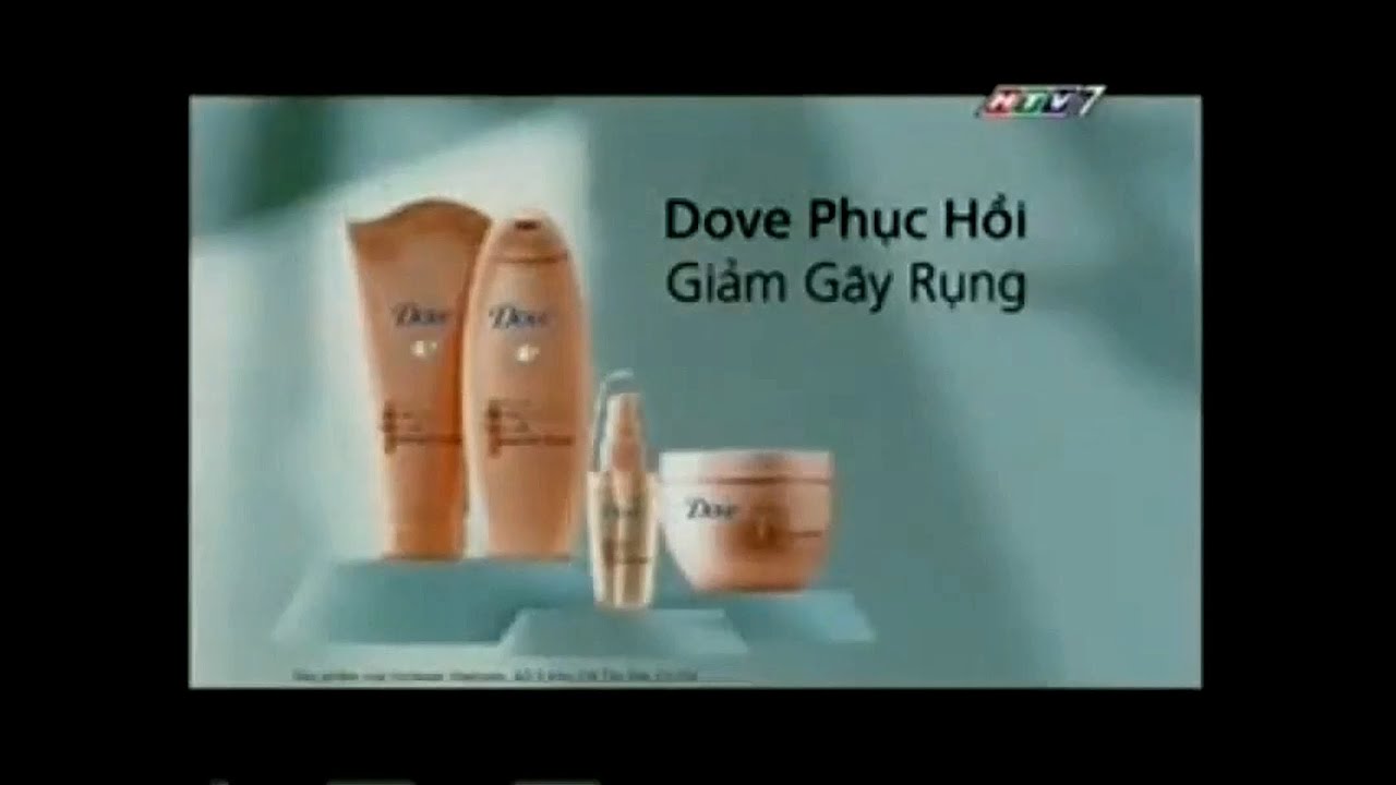 Dove Hair Fall Therapy System "Comb Test" 30s - Vietnam, 2008