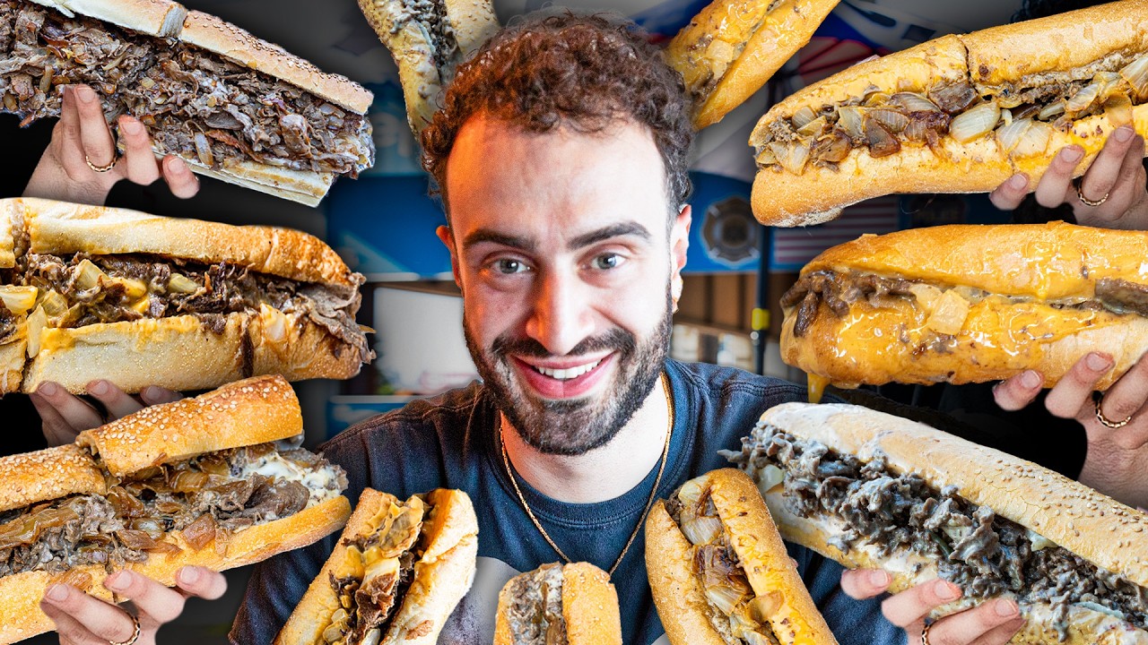 Trying 19 Philly Cheesesteaks in 24 Hours - Which One Is Best? | Taste Of The Town | Bon Appétit