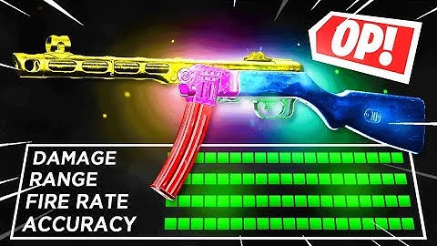 BEST PPSH-41 CLASS has NO RECOIL.. MAX DAMAGE! (Cold War Season 3)