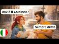 10 Real-life Italian Conversations for Beginners (A1-A2) Simple Italian dialogues for Travel