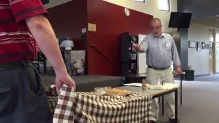 Famous Classic “whip off” the tablecloth, science demonstration Profile