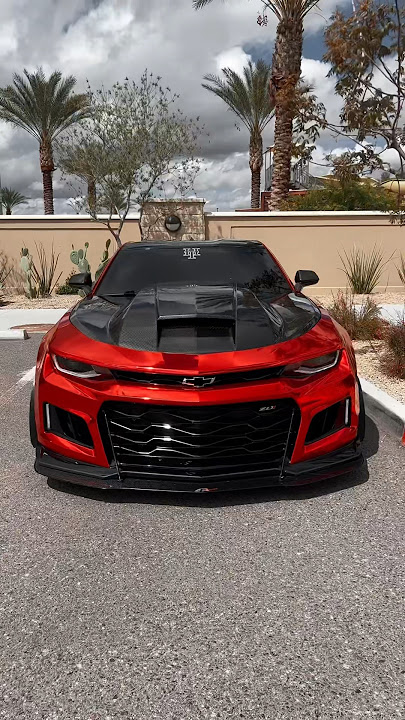 750HP CAMARO ZL1 Start up with KOOKS Headers & AWE Tuning Exhaust! #camaro #shorts