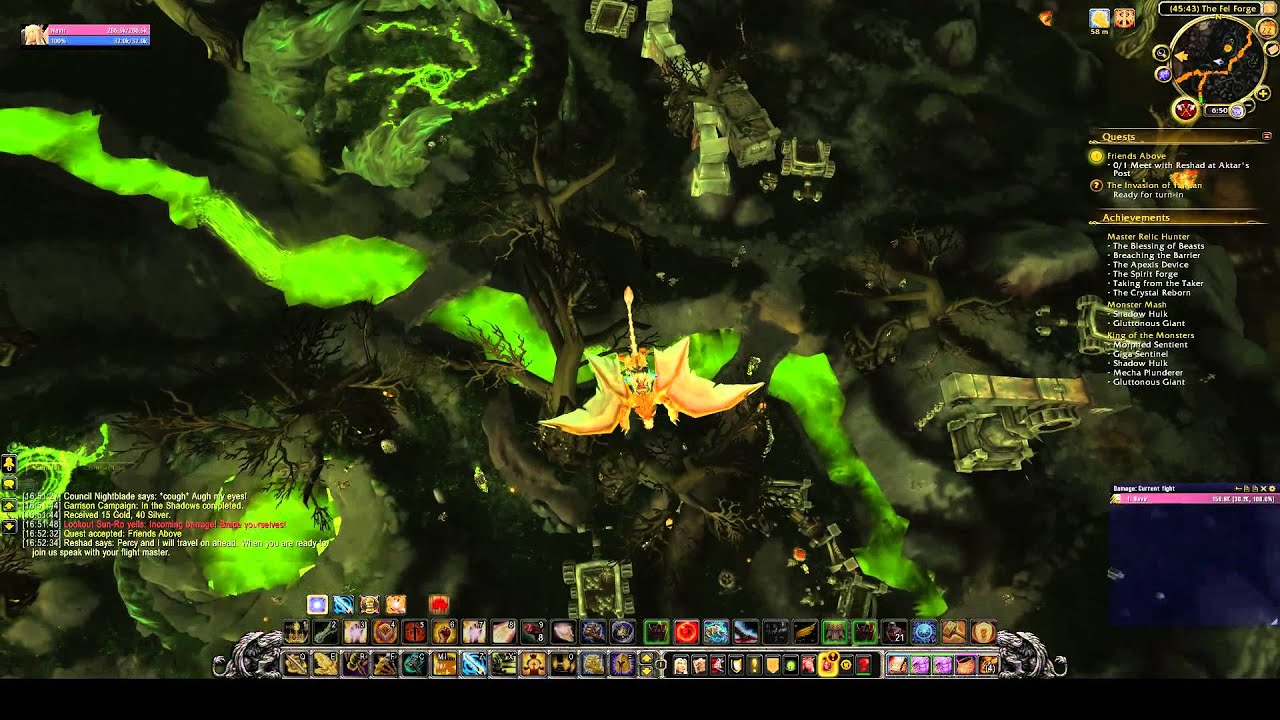 Friends Above Garrison Campaign WoW Horde YouTube