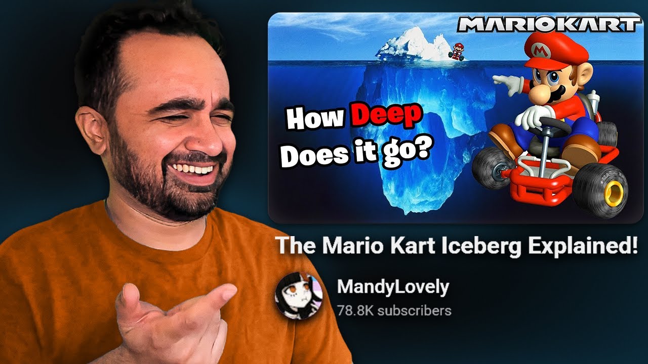 Squeex is AMAZED by how deep the Mario Kart Iceberg goes...