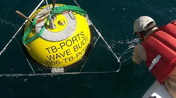 Buoy 42098 deployment nearshore Egmont Key
