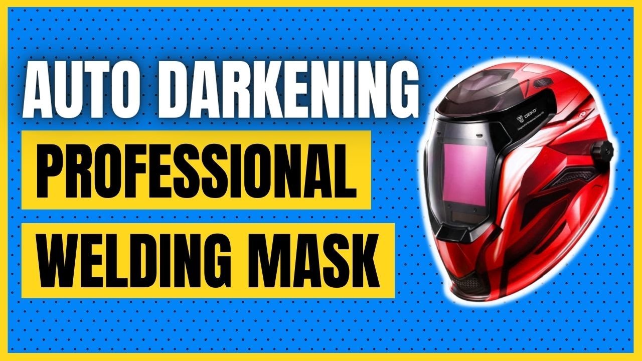 Professional Hood Auto Darkening Solar Powered Professional Welding Mask  (DX-980E True color) 