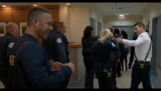 Brettsey - Chicago Fire - 10X05 Pt.7 - Firehouse Meets Cruz And Chloes Baby, Otis