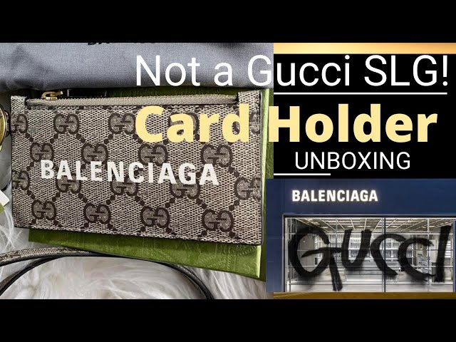 Gucci x Balenciaga The Hacker Project Card Case Beige