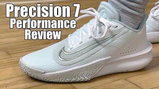 NIKE PRECISION 7 PERFORMANCE REVIEW! THE BEST BUDGET BASKETBALL SHOE?