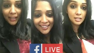Nyla Ushas First Live Fb.nyla Usha Live For Dhivanjimoola Grand Prix.