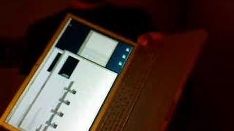 Sudden Motion Sensor Max/Msp patch