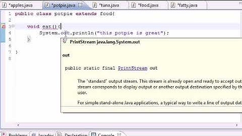 Java Programming Tutorial   58   Abstract and Concrete Classes   YouTube