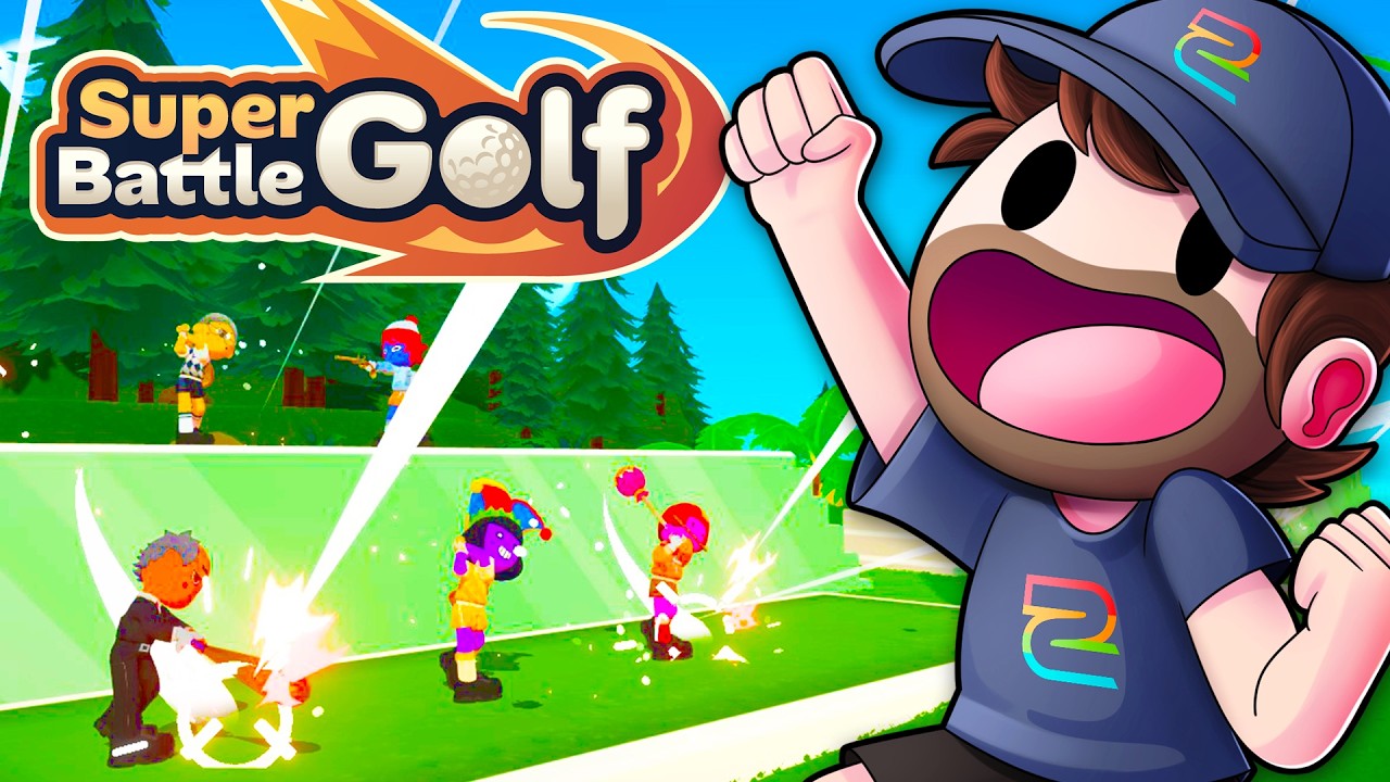 This golf game is INSANE! - Super Battle Golf