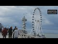 Zip Ride Above Dutch Beach | Zipline Pier Scheveningen | Holland