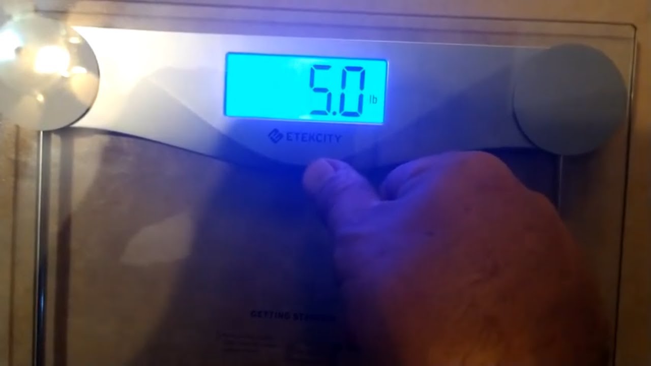 etekcity digital body weight scale review YouTube