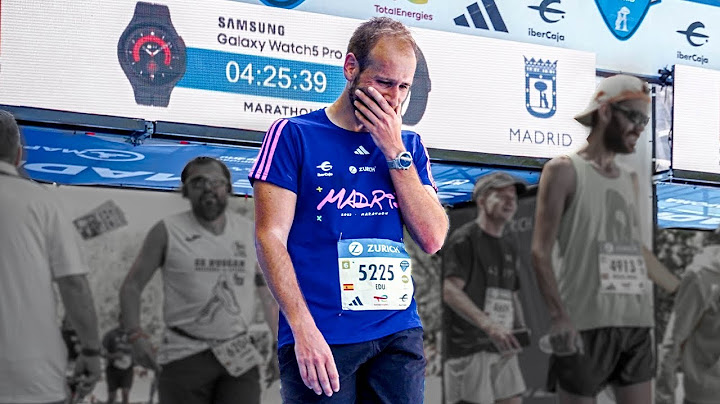 Lo que me enseñó acabar mi primera maratón. Madrid 2023