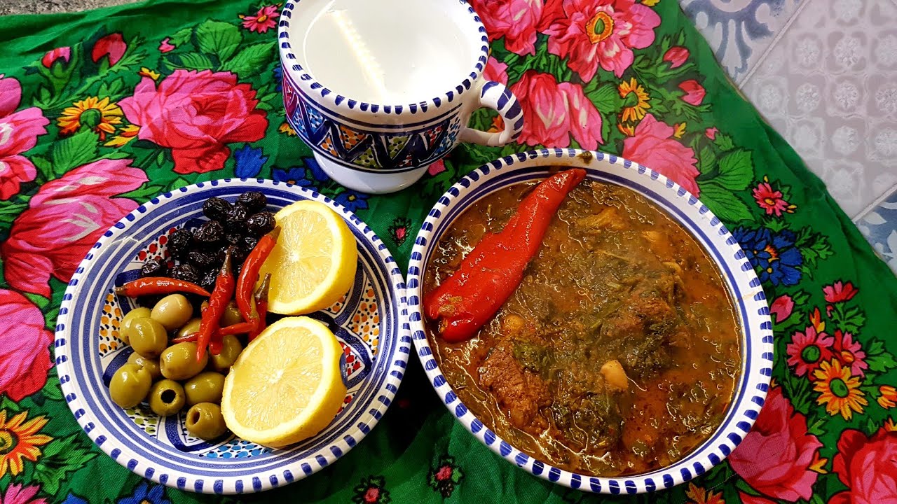 مرقة خضرة تونسية بالهبرة البقري جربها وتفكرني بنة ومنفعةmarkit khodhra 🍲ragoût de légumes