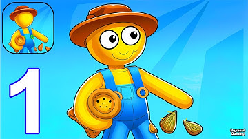 My Farm Land - Gameplay Walkthrough Part 1 Stickman Farming Land Manager (iOS, Android)