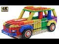 DIY - How To Make Range Rover Car From Magnetic Balls (Satisfying) | Magnet World Series